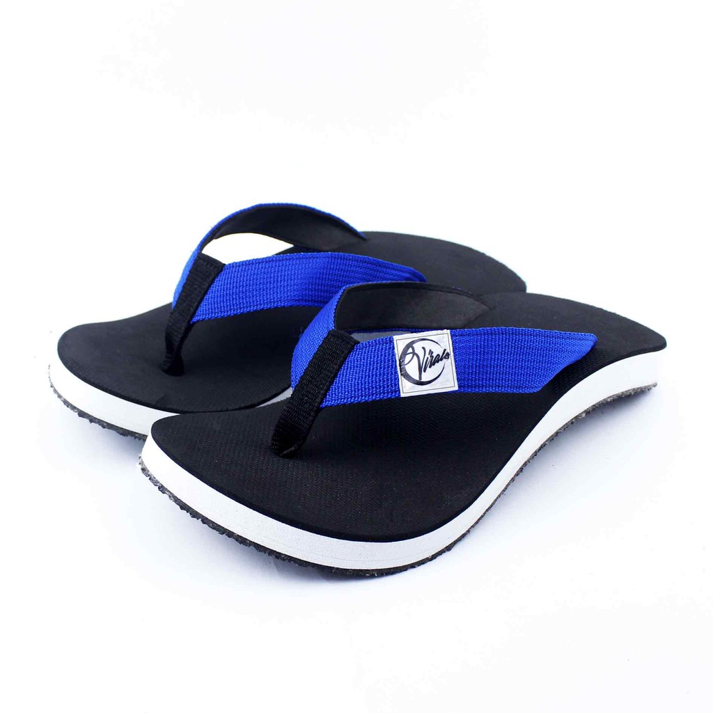 Sandal Jepit Pria Virale - Sandal Spons - Sandal Murah BELI 1 GRATIS 1 FT-VL NV