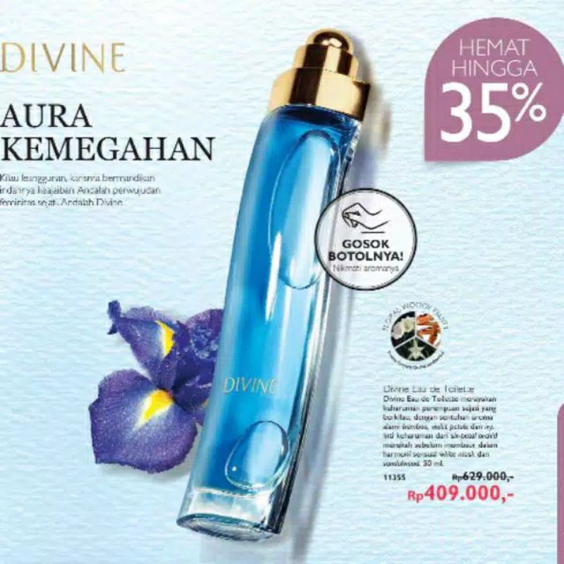 parfum divine oriflame