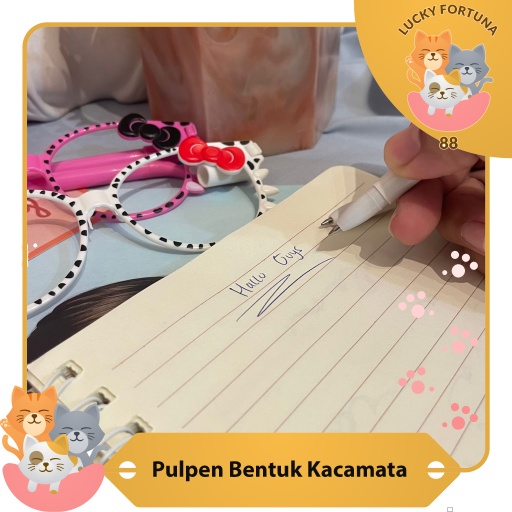 

[Luckyfortuna88] Pulpen Bentuk Kacamata Pulpen bentuk lucu murah pen bentuk kacamata pen pulpen alat tulis kantor alat tulis sekolah murah lucu perlengkapan alat tulis