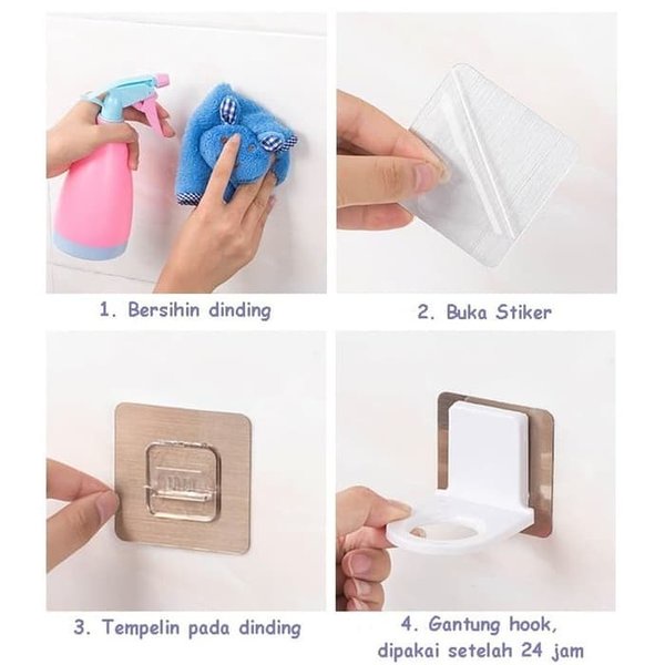 Gantungan Sabun Kamar Mandi Cair Holder Botol Shampo Dispenser Cuci Piring Hand Sanitiser Murah