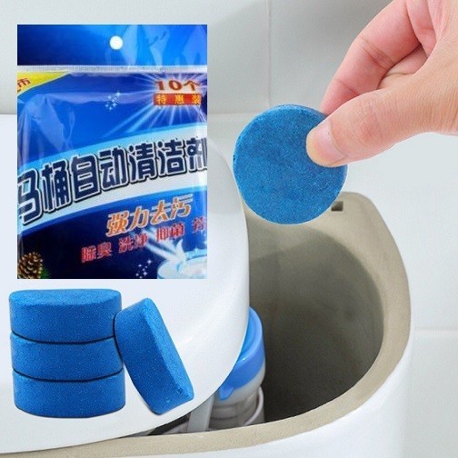 【GOGOMART】Tablet Biru Pembersih Toilet Anti Bau Anti Jamur / Penyegar Kloset 50g