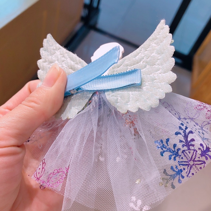 JEPIT RAMBUT ANAK KARAKTER PRINCESS FROZEN RUMBAI KOREA