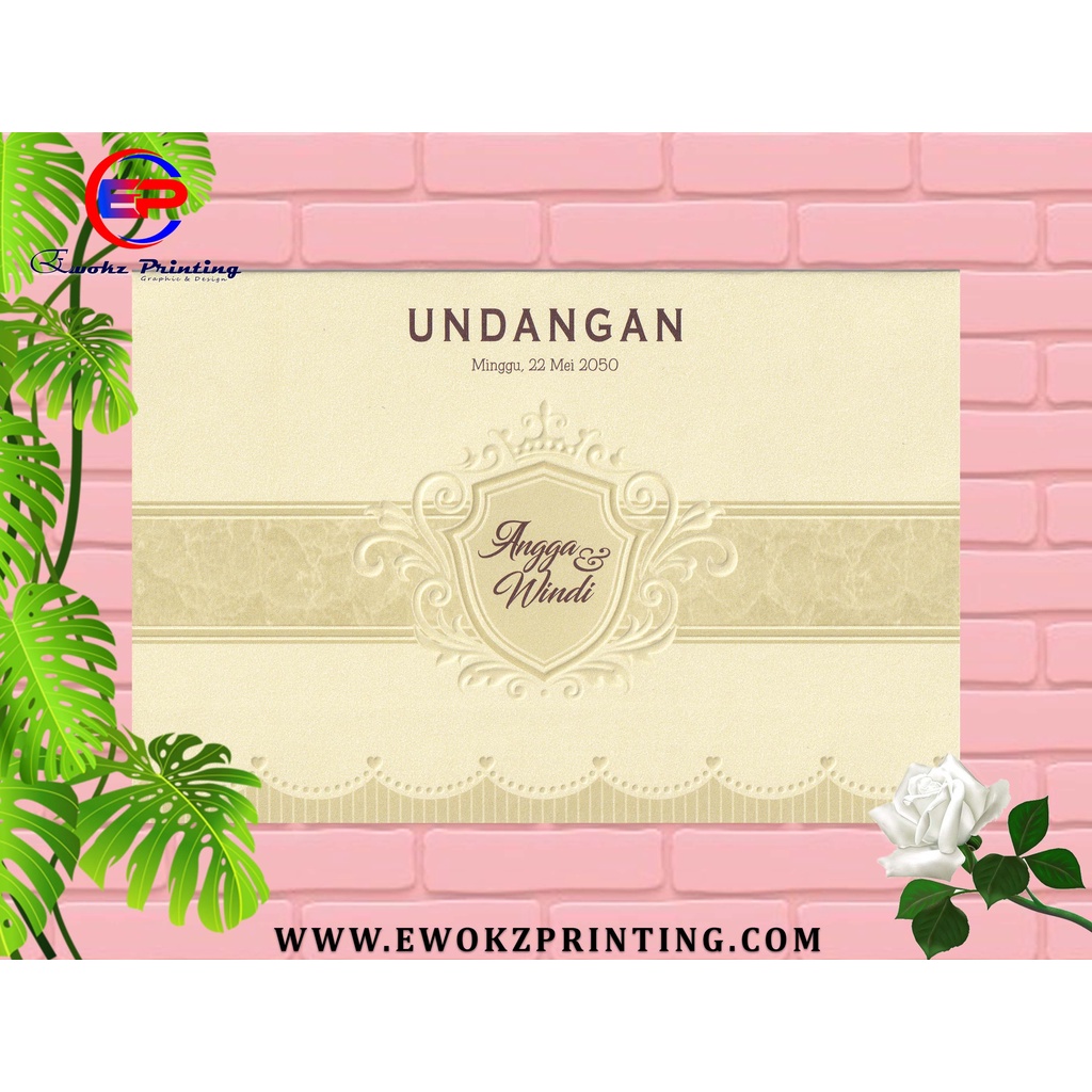 Undangan pernikahan erba 88199