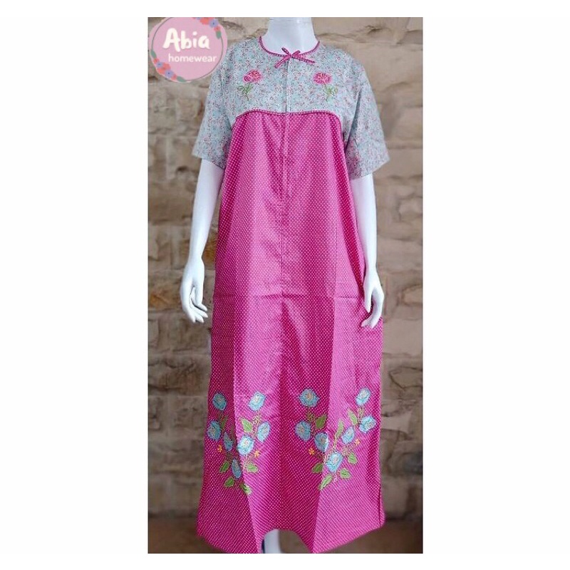 Daster Bordir Malang Katun Jepang - Busui Friendly