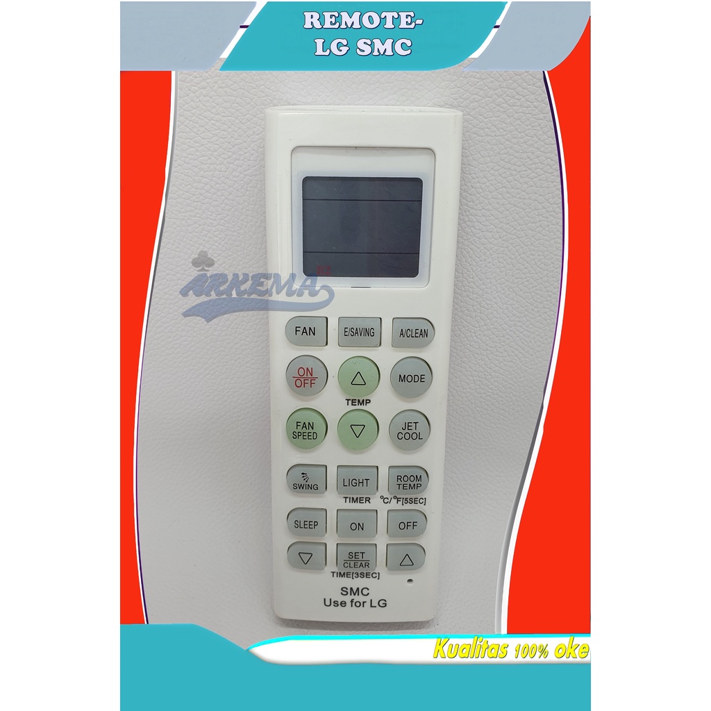 REMOTE CONTROL AC LG 0.5PK SAMPAI 2.5PK | REMOT KONTROL AC LG UNIVERSAL / MULTI