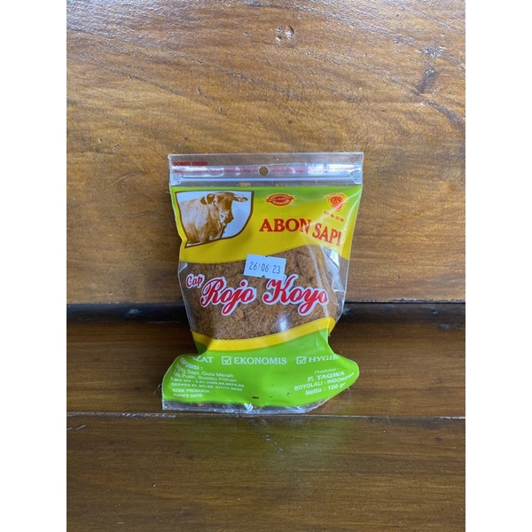 

Abon sapi asli rojo koyo 100gr