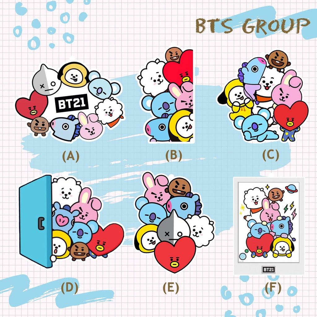 CUSTOM AIR FRESHENER / CUSTOM PENGHARUM RUANGAN/KAMAR/MOBIL - BT21 SERIES