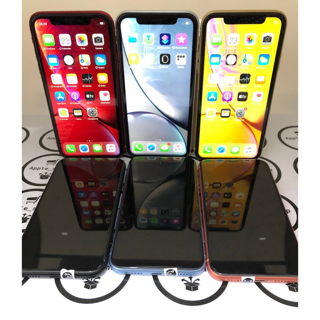 Iphone Xr 64GB Second Fullset Mulus No Minus gratis JNE