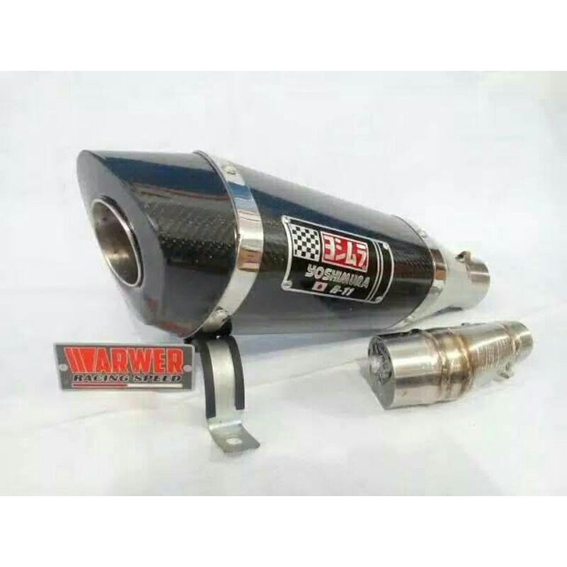 knalpot Yoshimura dan slip on ninja 250 fi