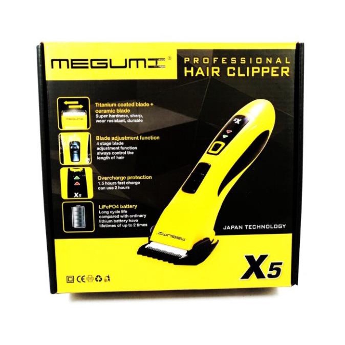 alat cukur rambut megumi x5