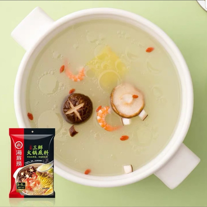 

Ready - Bumbu Hai Di Lao Hotpot Three Fresh Bottom 200Gr