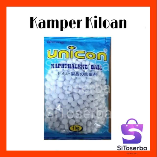 KAMPER PUTIH KILOAN 1 KG FREE KARDUS PACKING DIHAMIN AMAN -  KAPUR BARUS - UNICON - SWALLOW