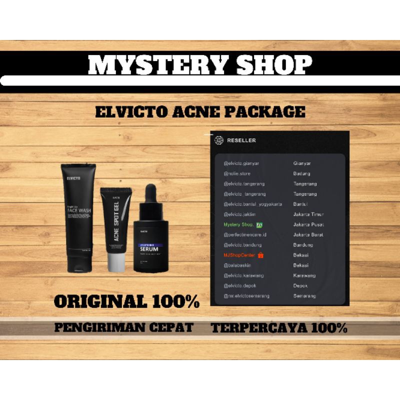 Elvicto Acne Package ( Brightening Serum,Facial Wash,Acne Spot)