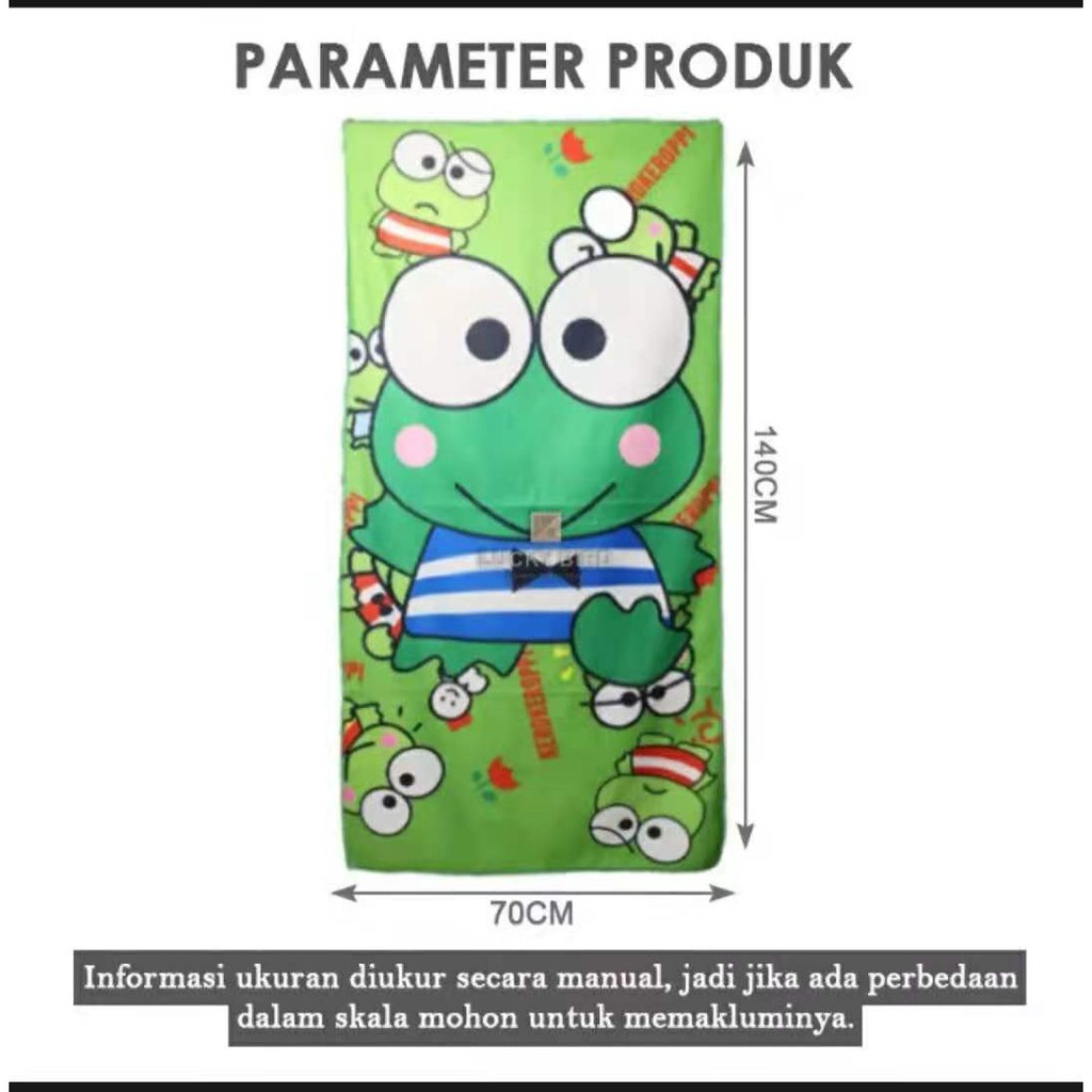 Handuk Mandi Ukuran 70x140cm Motif Karakter Anak - missbejogrosir