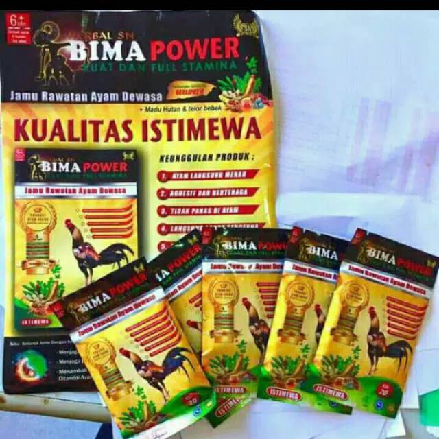 BIMA POWER JAMU AYAM ADUAN DAN JAGO