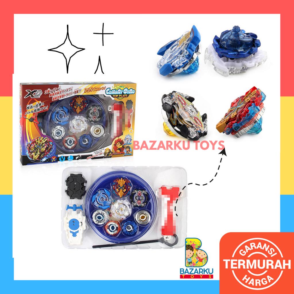 Beyblade Combat Gyro Set Mainan Gangsing Beyblade Mainan Gasing Beyblade Mainan Anak Laki Laki