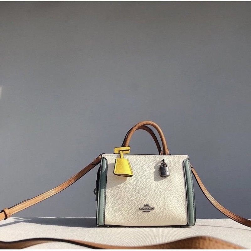 Coach Micro Zoe Crossbody in Colorblock