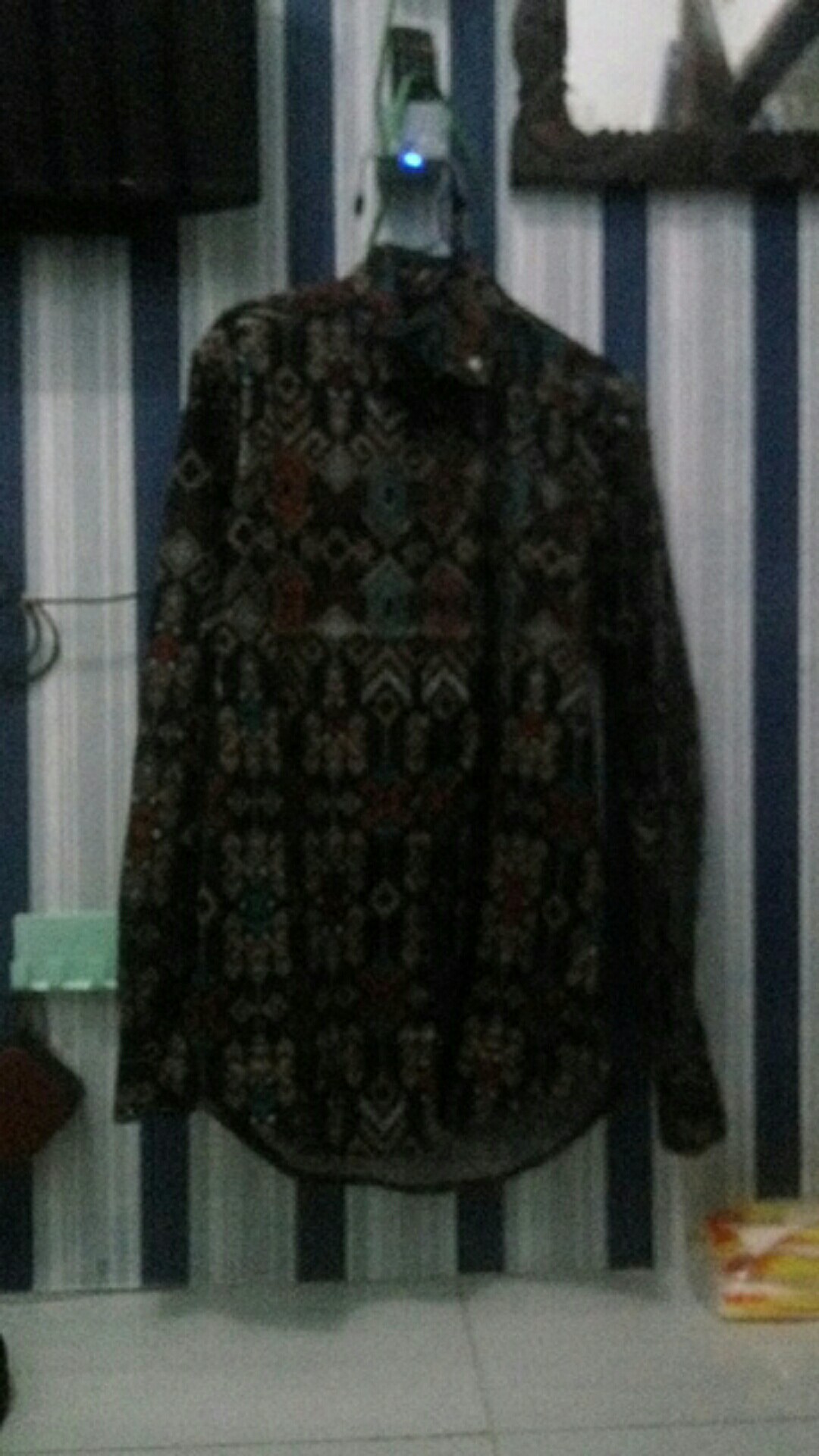 Menfashionhouse Kemeja Batik Pria Lengan Panjang Cowok Murah Berkualitas