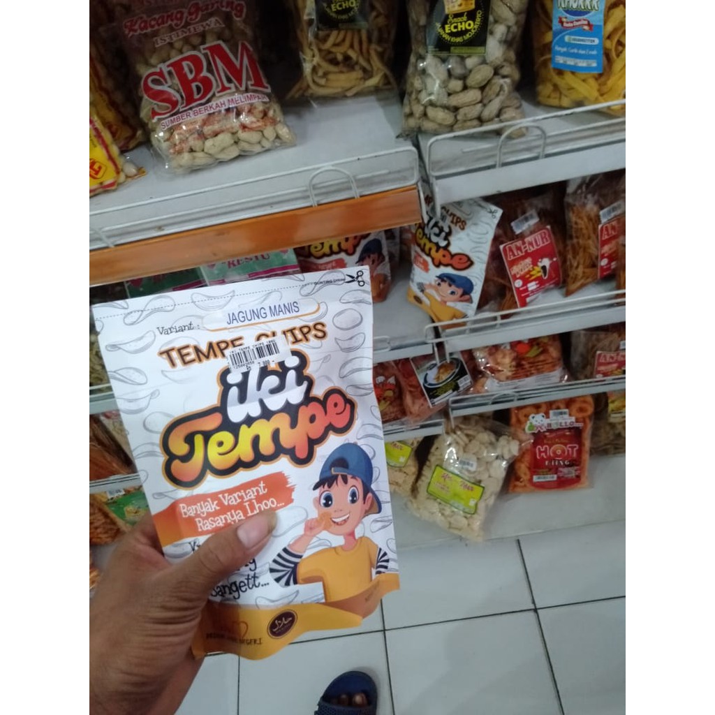 

[iki Tempe] Keripik Tempe Camilan Sehat dan Murah Ala Milenial Rasa Pedas Manis Gurih