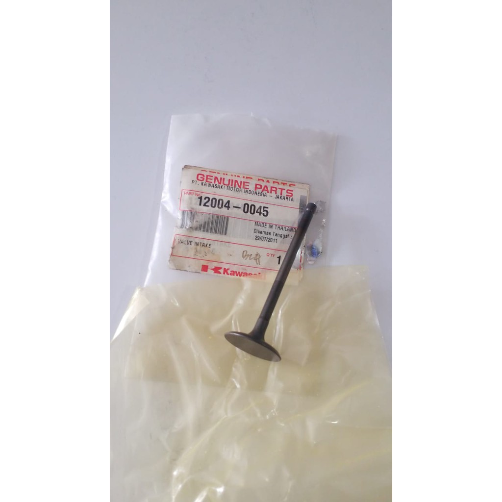 Klep valve intake kawasaki edge original 12004-0045
