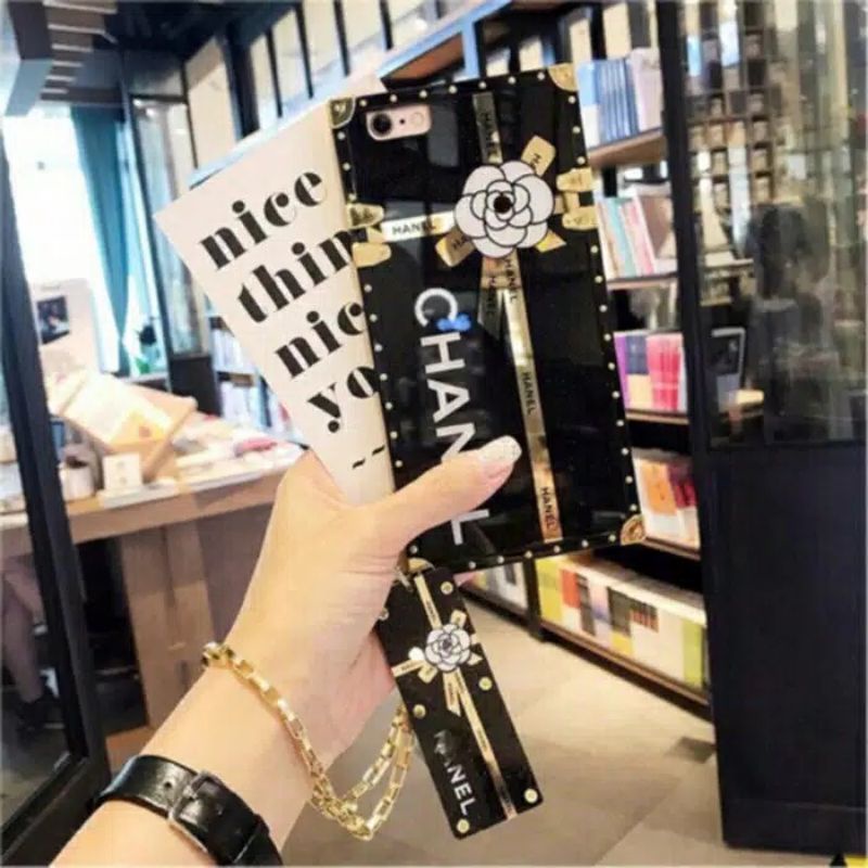 PC Plus Chain Mirror Branded + Rantai gantungan Lv Chanel A5S A3S F9  A12 A54  Reno 4 Reno 4f Reno 5  Reno 5f Reno 6 4G A16 A16k A9 A5 2020 A15 Y15s V7 Y75  Y20 Y12s Y21s Y21 Y33 Y33s Y17 Y15 Y12 Y11 Y95