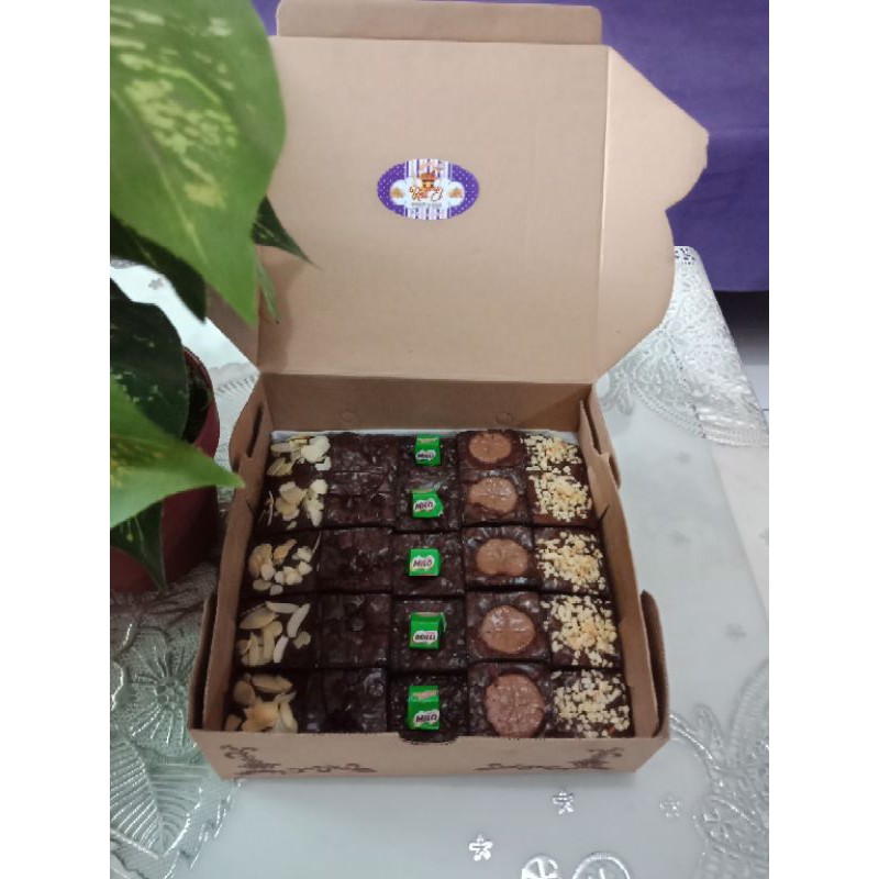 

fudgy brownies bar