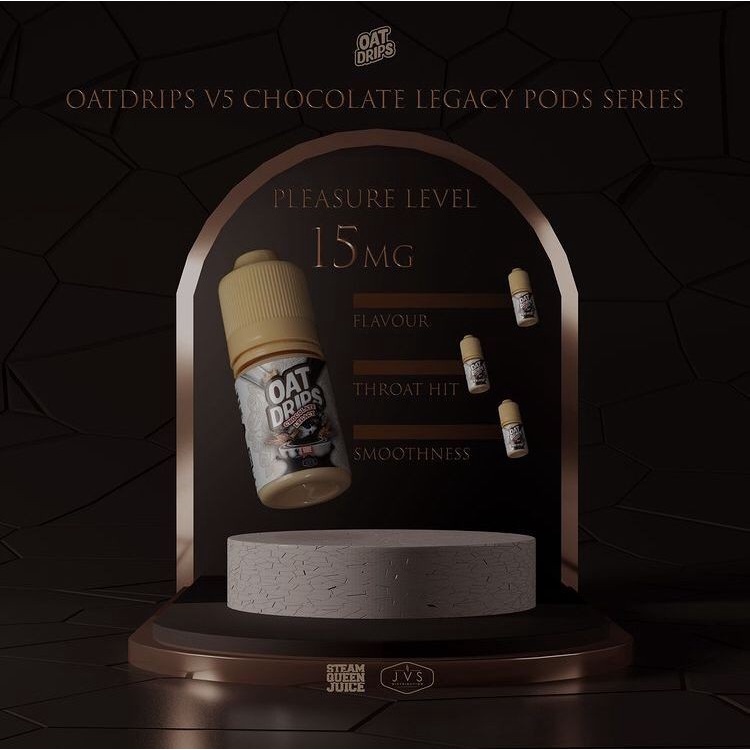 OAT DRIPS V5 PODS FRIENDLY OAT DRIPS MILK CHOCOLATE BLEND CUKAI