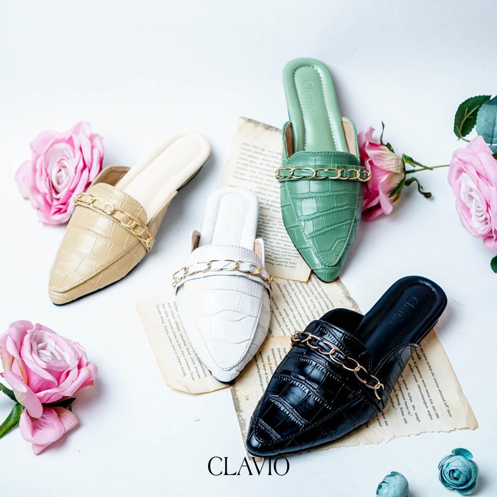 CLAVIO Davina Mules Flatshoes