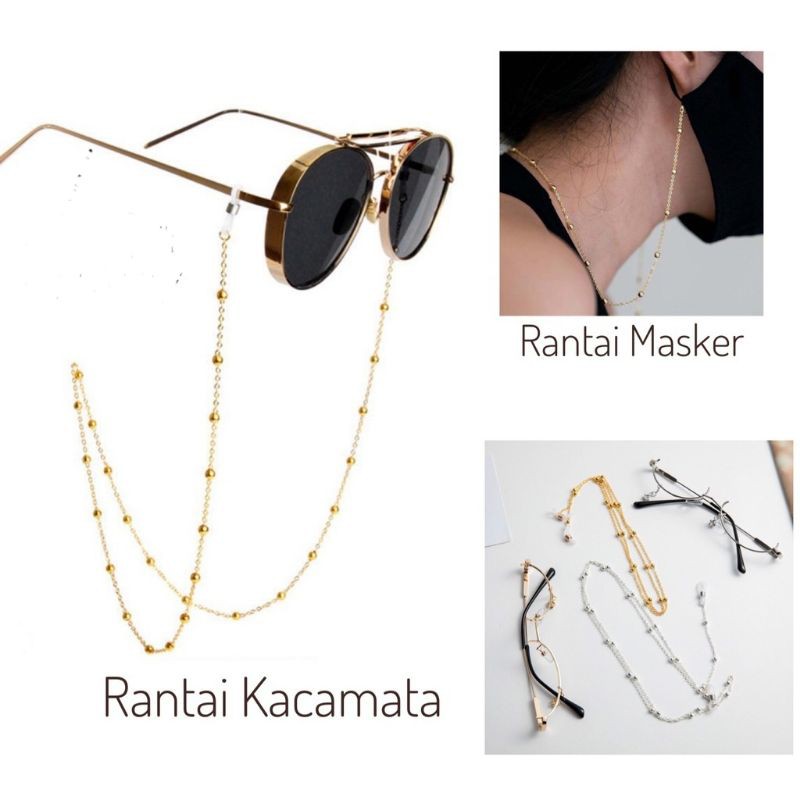 rantai kacamata rantai masker glasses chain