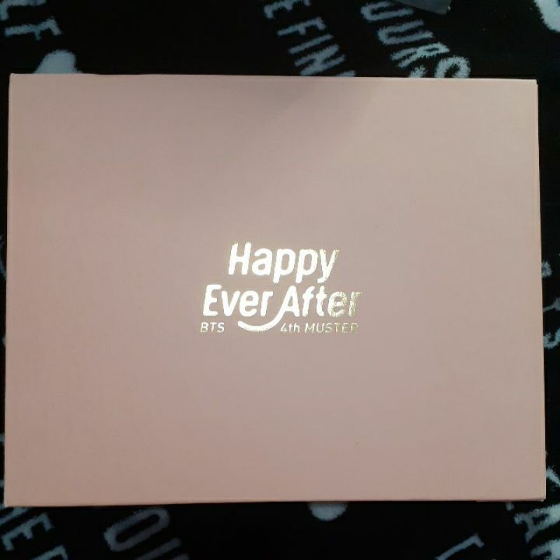 OFFICIAL BINDER Rare HAPPY EVER AFTER MUSTER 4TH BTS