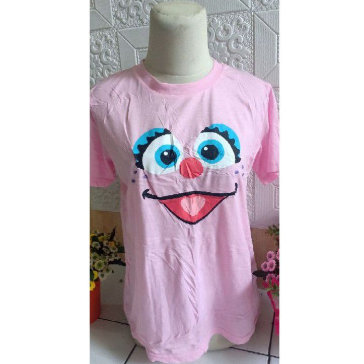 Kaos Preloved Sesame street