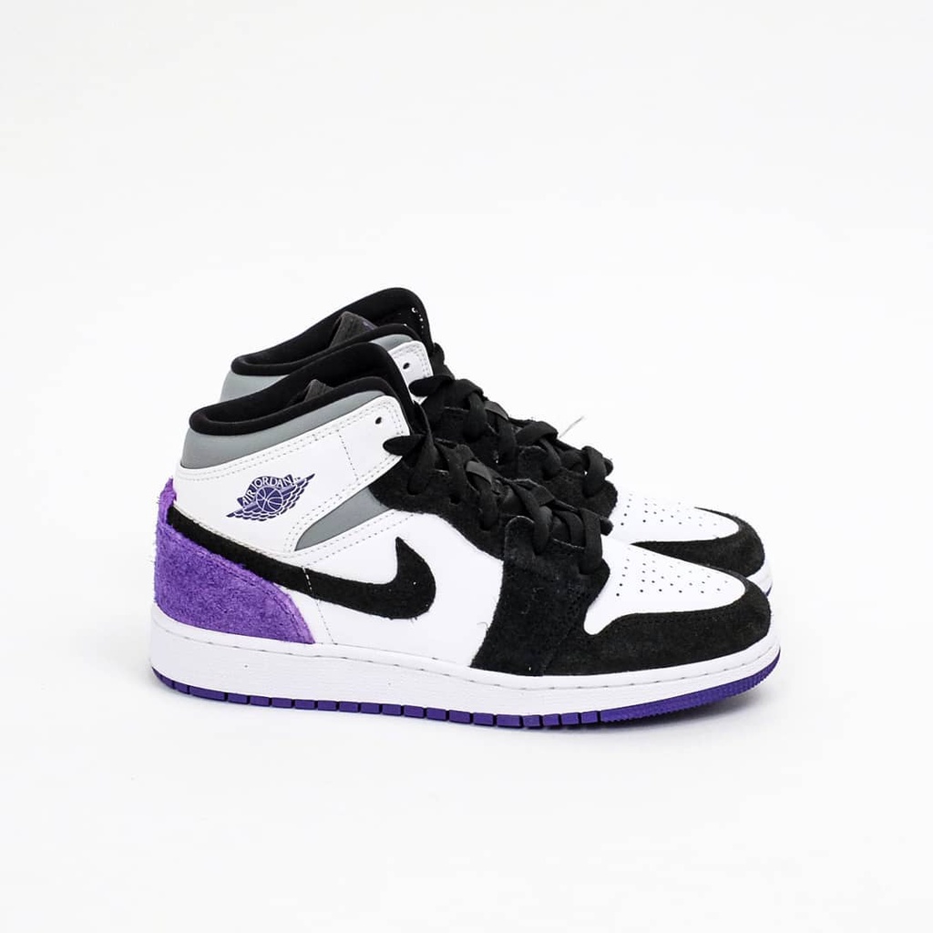 Air Jordan 1 Mid SE Union Purple GS (100% Authentic) 100% Realpict