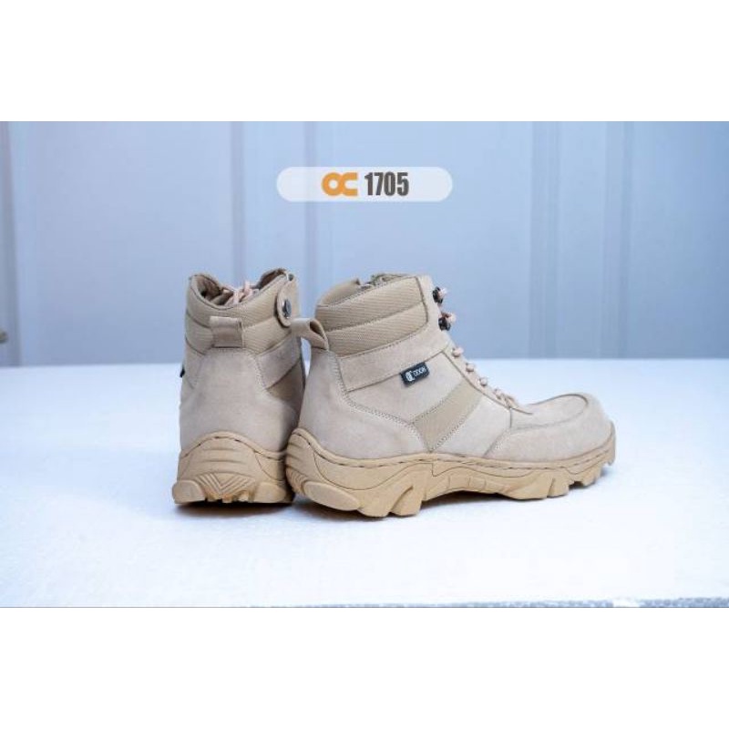 SEPATU BOOT KULIT MODEL DELTA OC-1705