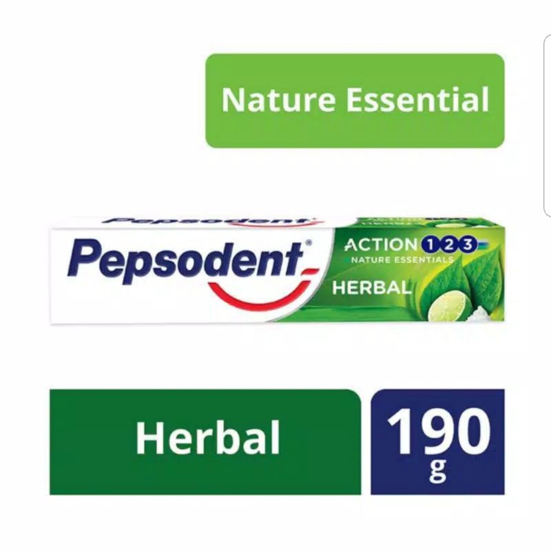 PEPSODEN Action 123 Herbal 190g pepsoden herbal