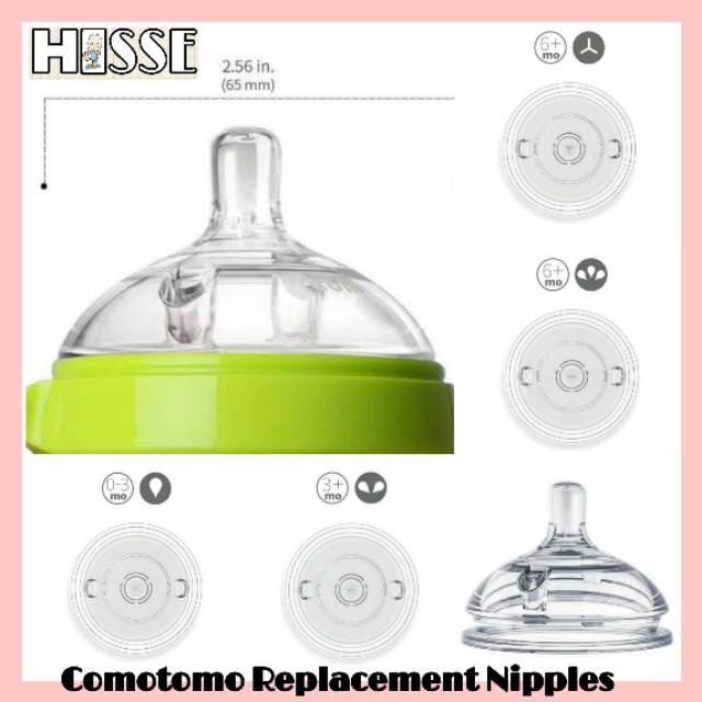 COMOTOMO NIPPLE REPLACEMENT / DOT COMOTOMO