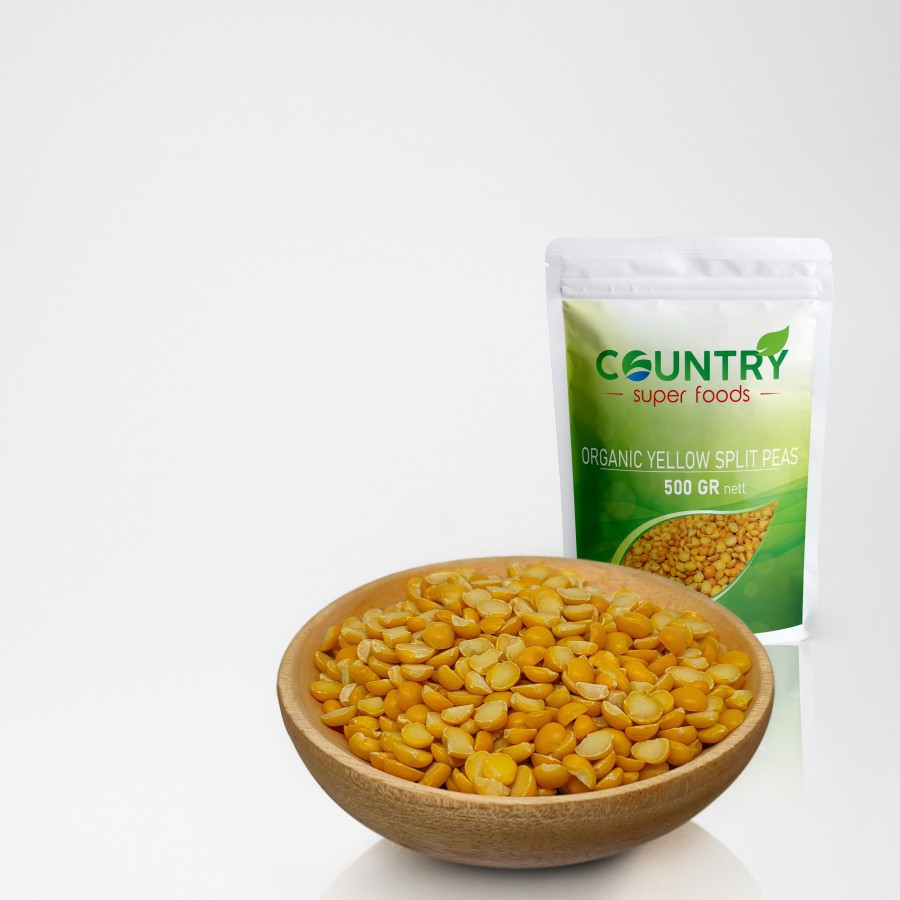

[ 500 gr ] - Organic Yellow Split Peas | Kacang Polong Kuning Belah