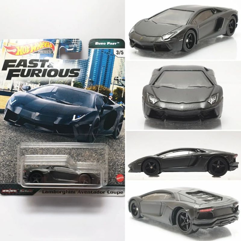 Jual Hot Wheels Premium Ban Karet Fast & Furious Lamborghini Aventador ...