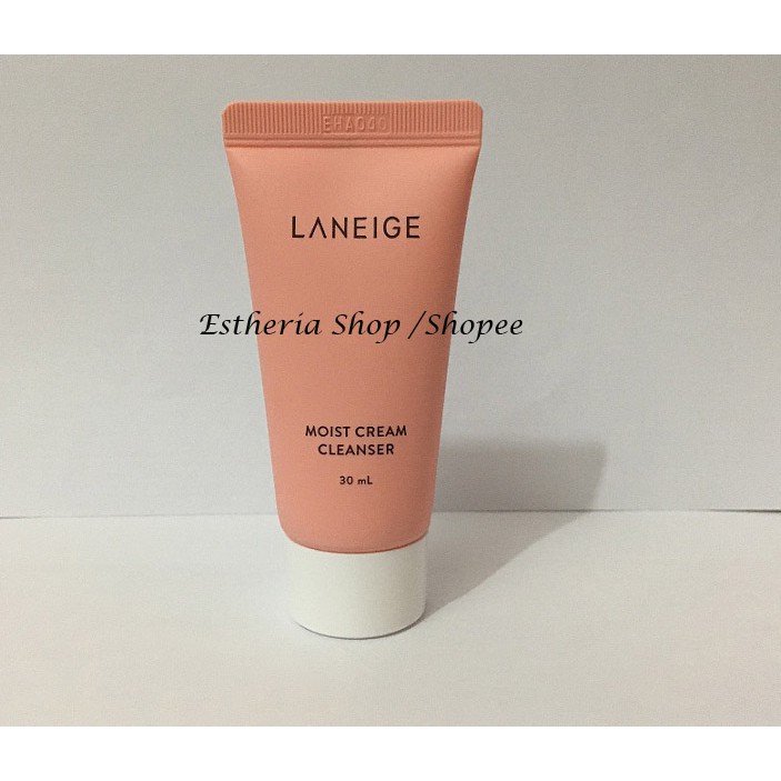 cara pakai laneige moist cream cleanser