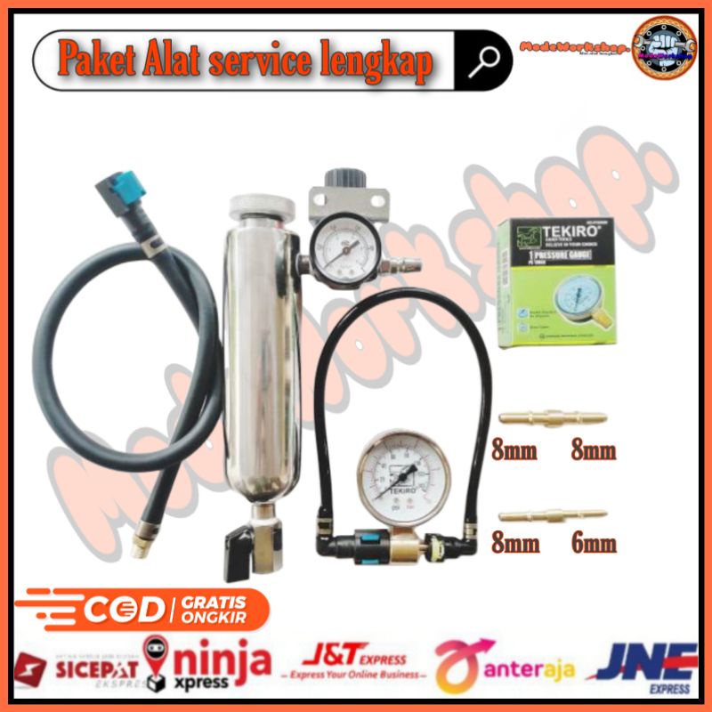 TABUNG INFUS INJECTOR INJEKSI TESTER FUELPUMP UNIVERSAL TEKIRO