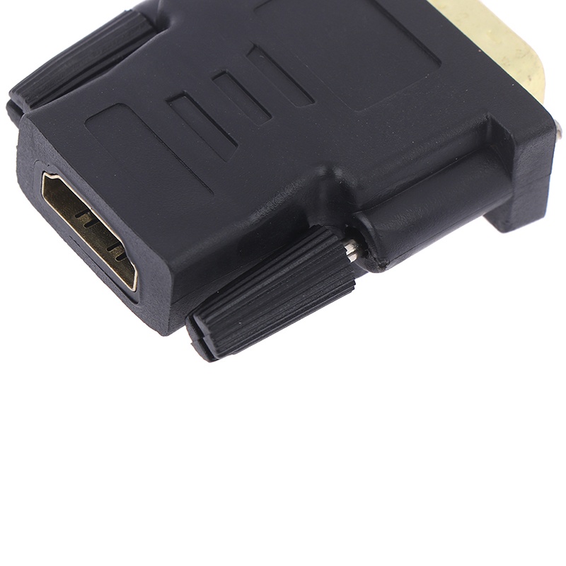 {LUCKID}HDMI Female To Female VGA 24+1Pin DVI Male HDMI Male Adapter Connector HDTV