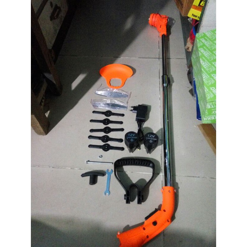 xenon CDGT360 mesin potong rumput 12v grass trimmer cordless cdgt 360