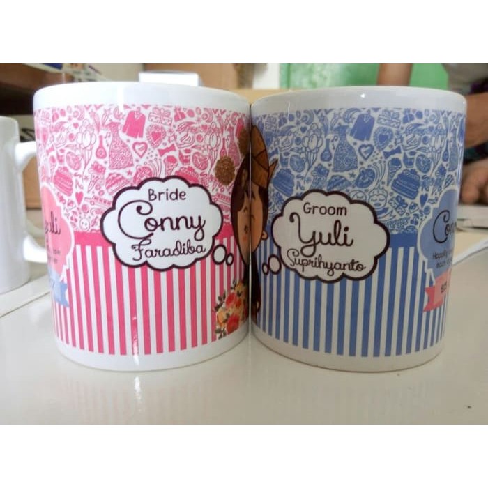 Wedding GiftSouvenir MugMug CoupleMug Wedding