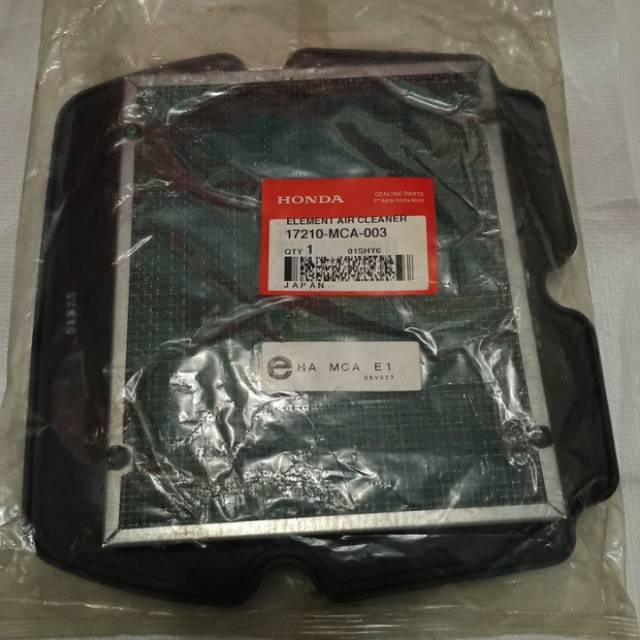 ELEMENT AIR CLEANER FILTER UDARA HONDA GOLDWING ORIGINAL JAPAN