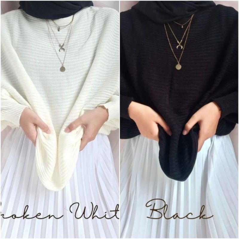 RAJUT KALONG/BATWING