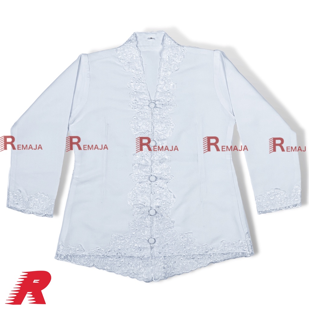 Kebaya Encim Modern Anak SD Baju Kartini Lengan Panjang Bahan Katun Premium Adem Nyaman by REMAJA