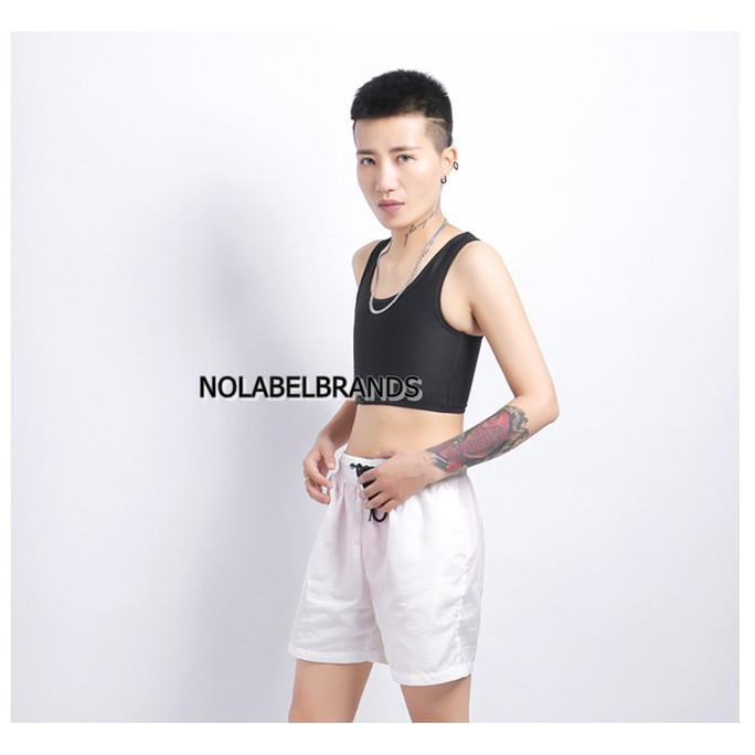 Pakaian Olahraga Wanita Kkh Breast Binder Half For Tomboy / Korset / Pakaian Dalam / Sport Bra