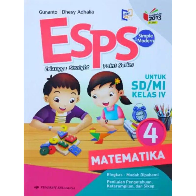 Buku ESPS Matematika kelas 4