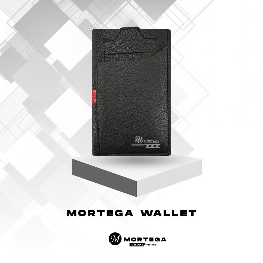 Dompet Pria Mortega PU. Leather - Dompet Lipat Kulit