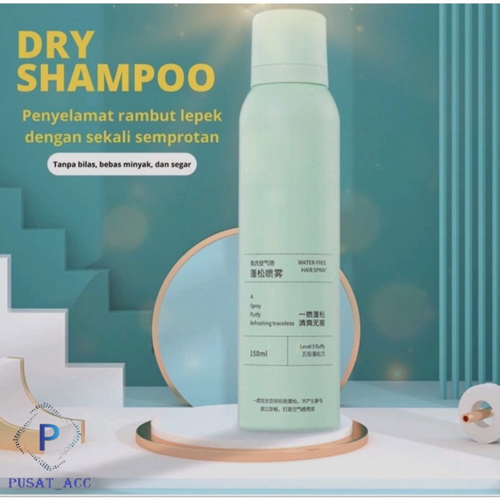 SH150 - DRY SHAMPOO Spray Semprotan Rambut Anti Lepek