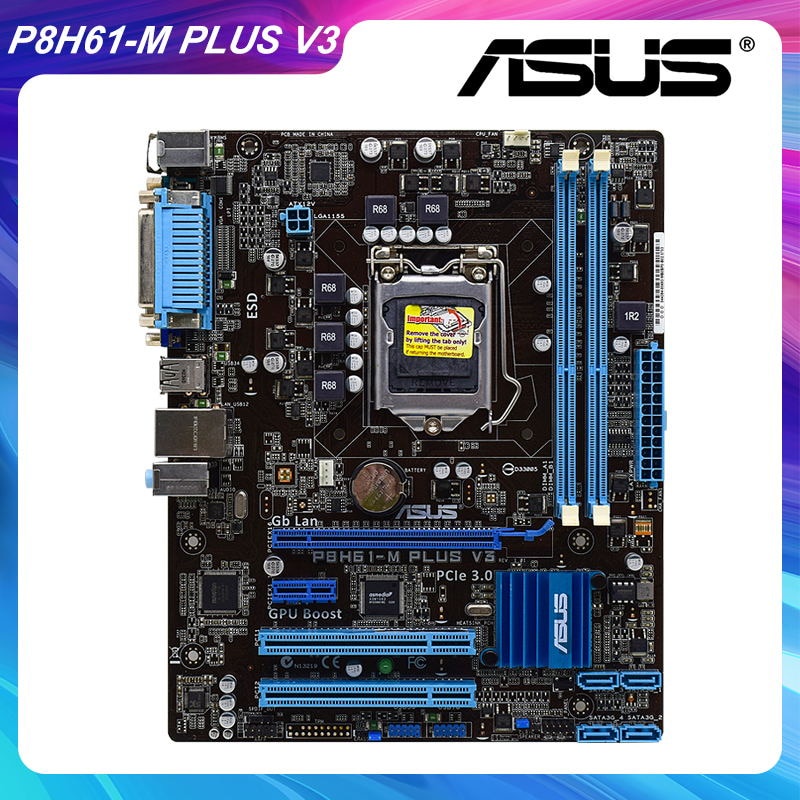Jual PREORDER ASUS P8H61-M PLUS V3 Motherboard 1155 DDR3 Motherboard ...
